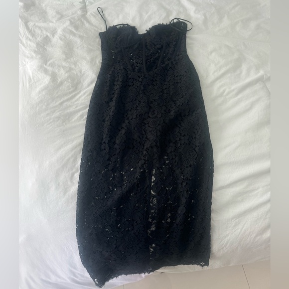 Bardot Olina Corset Midi Dress - Picture 4 of 8